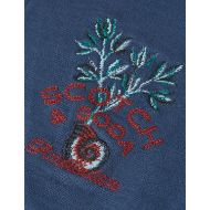 Picture of SCOTCH&SODA MEN'S EMBROIDERED RELAXED FIT ZIP-THROUGH HOODIE - ENSIGN BLUE 3