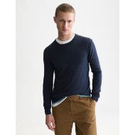 Picture of SCOTCH&SODA MEN'S NEPS WOOL-BLEND REGULAR FIT PULLOVER - SKY CAPTAIN 4