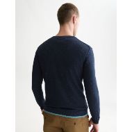 Picture of SCOTCH&SODA MEN'S NEPS WOOL-BLEND REGULAR FIT PULLOVER - SKY CAPTAIN 5