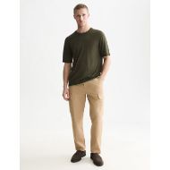Picture of SCOTCH&SODA MEN'S KNITTED WOOL-BLEND RELAXED FIT T-SHIRT - FOREST NIGHT 7