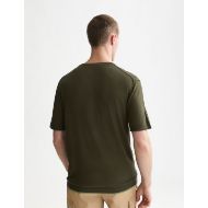 Picture of SCOTCH&SODA MEN'S KNITTED WOOL-BLEND RELAXED FIT T-SHIRT - FOREST NIGHT 5