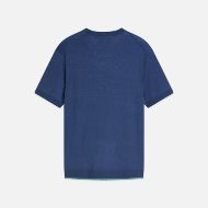Picture of SCOTCH&SODA MEN'S KNITTED WOOL-BLEND RELAXED FIT T-SHIRT - ENSIGN BLUE 2