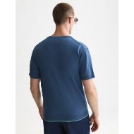 Picture of SCOTCH&SODA MEN'S KNITTED WOOL-BLEND RELAXED FIT T-SHIRT - ENSIGN BLUE 5