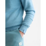 Picture of SCOTCH&SODA MEN'S SOFT KNIT REGULAR FIT PULLOVER - ADRIATIC BLUE 6