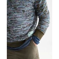 Picture of SCOTCH&SODA MEN'S JACQUARD RELAXED FIT PULLOVER - GLITCH DREAM FOREST NIGHT 6