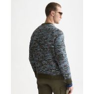 Picture of SCOTCH&SODA MEN'S JACQUARD RELAXED FIT PULLOVER - GLITCH DREAM FOREST NIGHT 5