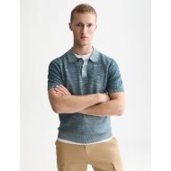 Picture of SCOTCH&SODA MEN'S STRUCTURED REGULAR FIT POLO - ADRIATIC BLUE 4