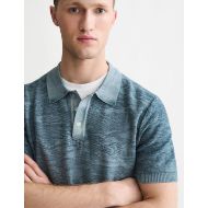 Picture of SCOTCH&SODA MEN'S STRUCTURED REGULAR FIT POLO - ADRIATIC BLUE 6