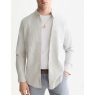 Picture of SCOTCH&SODA MEN'S SEASONAL CORE OXFORD STRIPED REGULAR FIT SHIRT - TRADEWINDS STRIPE 4