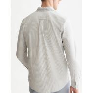 Picture of SCOTCH&SODA MEN'S SEASONAL CORE OXFORD STRIPED REGULAR FIT SHIRT - TRADEWINDS STRIPE 5