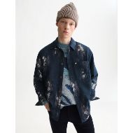Снимка на SCOTCH&SODA МЪЖКО ЯКЕ JACQUARD RELAXED FIT OVERSHIRT - SKY CAPTAIN 5