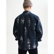 Снимка на SCOTCH&SODA МЪЖКО ЯКЕ JACQUARD RELAXED FIT OVERSHIRT - SKY CAPTAIN 6