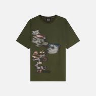 Picture of SCOTCH&SODA MEN'S EMBROIDERY PLACED ARTWORK LOOSE FIT T-SHIRT - FOREST NIGHT 1