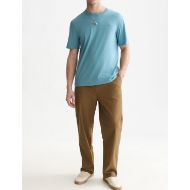Picture of SCOTCH&SODA MEN'S SEASONAL CORE CHEST LOGO REGULAR FIT T-SHIRT - ADRIATIC BLUE 7