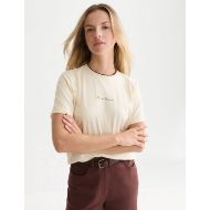 Снимка на SCOTCH&SODA ДАМСКА БЛУЗА CHEST EMBROIDERY REGULAR FIT - EGGNOG 4