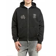 Снимка на REPLAY INC. СУИТШЪРТ FLEECE HOODIE WITH POCKETS AND PRINTS BLACK 1