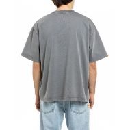 Снимка на REPLAY INC. БЛУЗА ACID WASH COTTON LOGO T-SHIRT STONE GREY 2