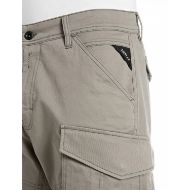 Снимка на REPLAY МЪЖКИ ПАНТАЛОН COMFORT TWILL CARGO TROUSERS STORM GREY 7