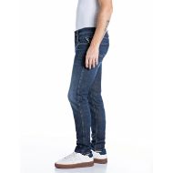Picture of REPLAY MEN'S ANBASS SLIM-FIT COMFORT INDIGO DENIM JEANS DARK BLUE 2