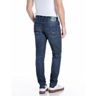 Picture of REPLAY MEN'S ANBASS SLIM-FIT COMFORT INDIGO DENIM JEANS DARK BLUE 3