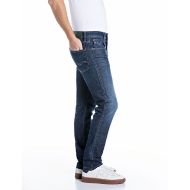 Picture of REPLAY MEN'S ANBASS SLIM-FIT COMFORT INDIGO DENIM JEANS DARK BLUE 4