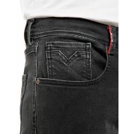 Picture of REPLAY MEN'S ANBASS SLIM-FIT HYPERFLEX BLACK STRETCH DENIM JEANS DARK GREY 5
