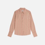 Picture of SCOTCH&SODA WOMEN'S STRIPED TAILORED FIT SHIRT - SHIFTING SAND STRIPE 1