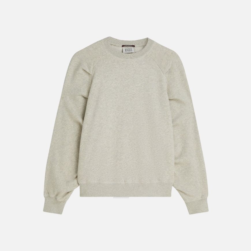 Снимка на SCOTCH&SODA ДАМСКИ СУИТШЪРТ PLEATED - OATMEAL MELANGE