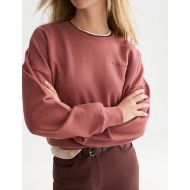 Снимка на SCOTCH&SODA ДАМСКИ СУИТШЪРТ CHEST EMBROIDERY RELAXED FIT - WITHERED ROSE 6