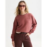 Снимка на SCOTCH&SODA ДАМСКИ СУИТШЪРТ CHEST EMBROIDERY RELAXED FIT - WITHERED ROSE 4