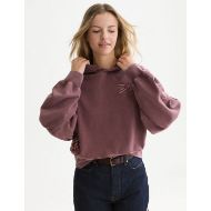 Снимка на SCOTCH&SODA ДАМСКИ СУИТШЪРТ WASHED EMBROIDERED RELAXED FIT HOODIE - BITTER CHOCOLATE 4