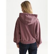 Снимка на SCOTCH&SODA ДАМСКИ СУИТШЪРТ WASHED EMBROIDERED RELAXED FIT HOODIE - BITTER CHOCOLATE 5