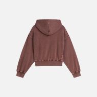 Снимка на SCOTCH&SODA ДАМСКИ СУИТШЪРТ WASHED EMBROIDERED RELAXED FIT HOODIE - BITTER CHOCOLATE 2