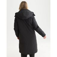 Picture of SCOTCH&SODA WOMEN'S CLEAN LONG PUFFER - METEORITE 5