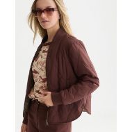 Снимка на SCOTCH&SODA ДАМСКО ЯКЕ REVERSIBLE QUILTED BOMBER - BITTER CHOCOLATE 8