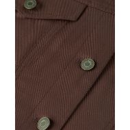 Снимка на SCOTCH&SODA ДАМСКО ЯКЕ FITTED LYOCELL TRUCKER - BITTER CHOCOLATE 3