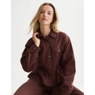 Снимка на SCOTCH&SODA ДАМСКО ЯКЕ FITTED LYOCELL TRUCKER - BITTER CHOCOLATE 6