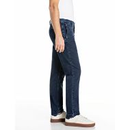 Picture of REPLAY MEN'S BENNI REGULAR-FIT CHINO SOFT STRETCH DENIM JEANS DARK BLUE 4