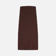 Picture of SCOTCH&SODA WOMEN'S DRAPEY TENCEL SKIRT - BITTER CHOCOLATE 2