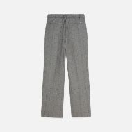 Picture of SCOTCH&SODA WOMEN'S EDIE - HIGH-RISE WIDE-LEG CHECKED PANTS - METEORITE CHECK 2