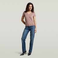 Снимка на G-STAR ДАМСКИ ТОП FORM V-NECK T-SHIRT TWILIGHT MAUVE 4