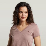 Снимка на G-STAR ДАМСКИ ТОП FORM V-NECK T-SHIRT TWILIGHT MAUVE 3
