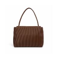 Снимка на REPLAY ДАМСКА ЧАНТА SMOOTH PLEATED SYNTHETIC BAG BROWN 3