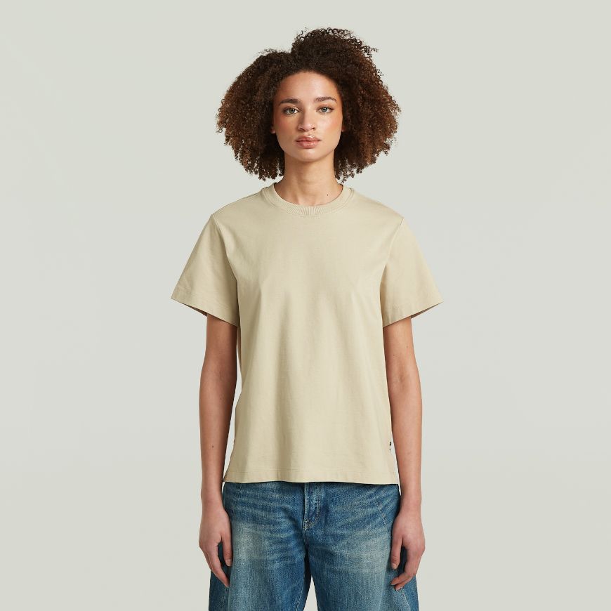 Picture of G-STAR WOMEN'S UNIT T-SHIRT DK BRICK
