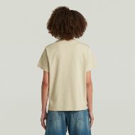 Picture of G-STAR WOMEN'S UNIT T-SHIRT DK BRICK 2