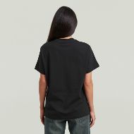 Picture of G-STAR WOMEN'S UNIT T-SHIRT DK BLACK 2