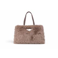 Снимка на REPLAY ДАМСКА ЧАНТА LONG FURRY TEXTILE SHOPPER BAG DARK BEIGE 1