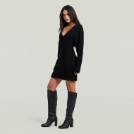 Снимка на G-STAR ДАМСКА РОКЛЯ HOURGLASS DRESS DK BLACK 5