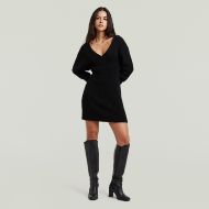 Снимка на G-STAR ДАМСКА РОКЛЯ HOURGLASS DRESS DK BLACK 4