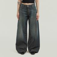 Picture of G-STAR WOMEN'S ROXX WIDE JEANS ANTIQUE FADED SHADOW 1
